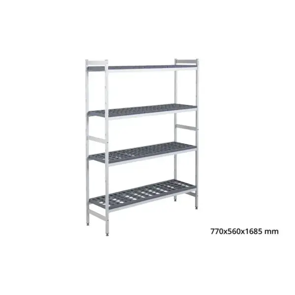 Beste Prijs Basisrek 5711 - 770x560x1685mm - 4 niveaus