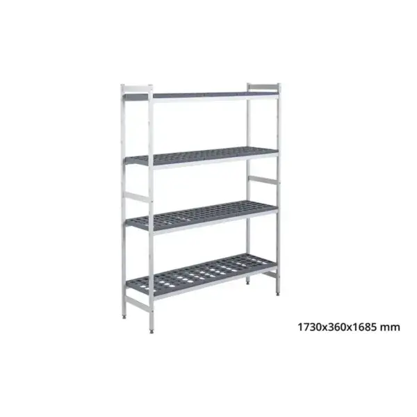 Actieprijs Basisrek 5711 - 1730x360x1685mm - 4 niveaus