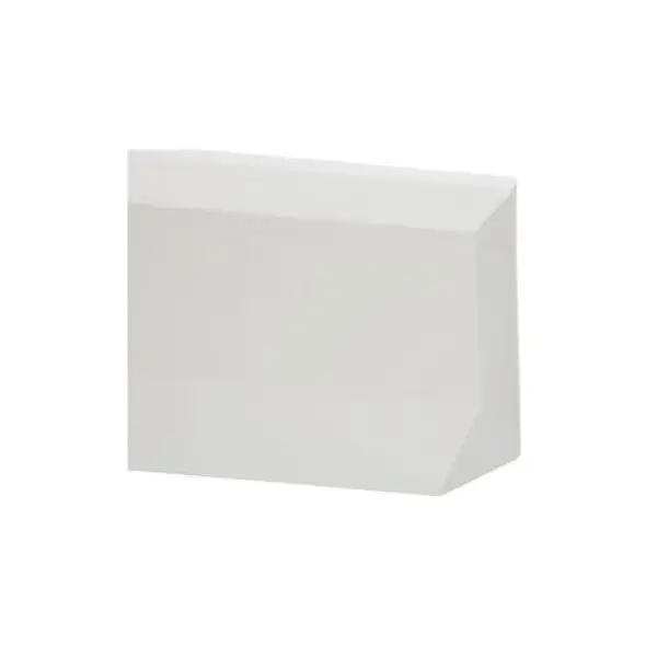 Flitsaanbieding Eindstuk 500mm rechts stootrand - polyester-beton