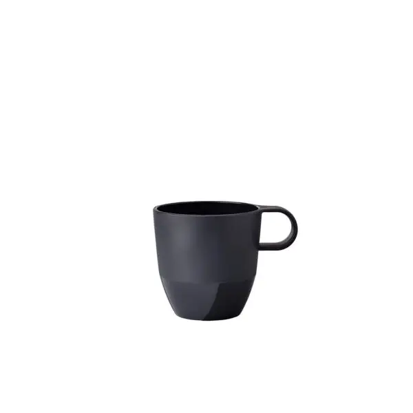 Beker m/o silueta 30 cl nordic black Flitsaanbieding