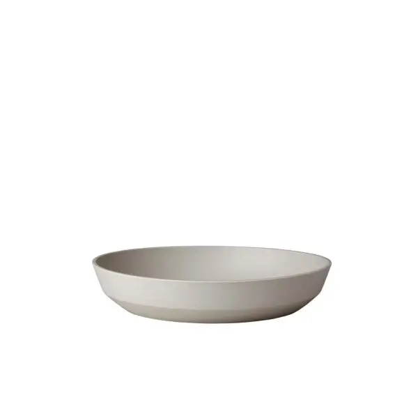 Bord diep silueta 21 cm nordic white Speciale Aanbieding