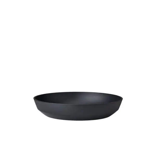 Snelle Levering Bord diep silueta 21 cm nordic black