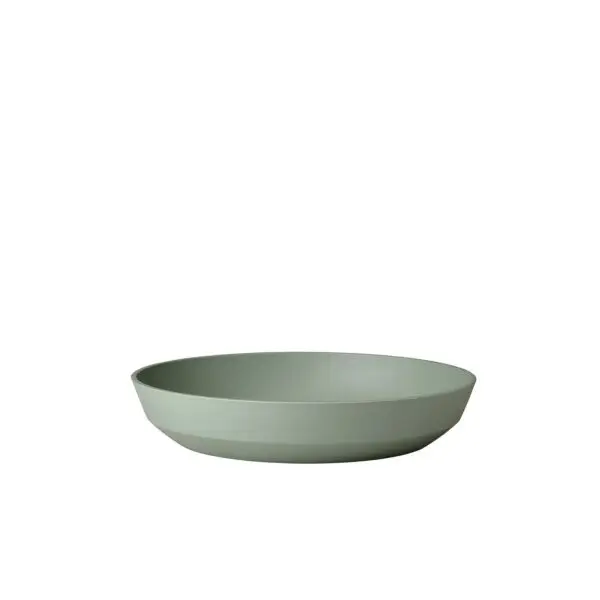 Goedkoop Bord diep silueta 21 cm nordic sage