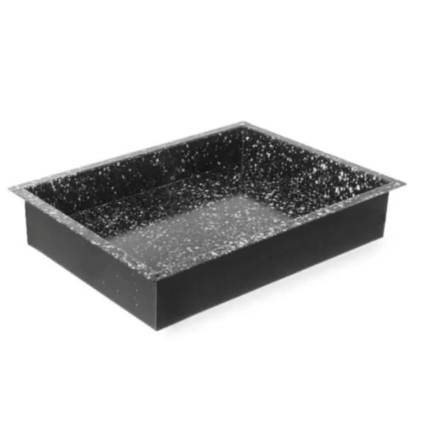Bestel Nu Hendi Convectomat oventray GN 2/3 354x325x60mm zwart geëmailleerd staal