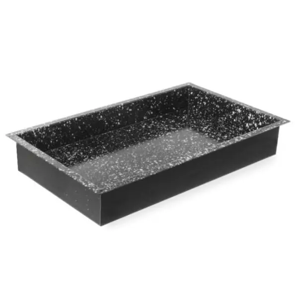 Betaalbaar Hendi Convectomat GN 1/1 bakplaat geëmailleerd staal 530x325x80mm zwart