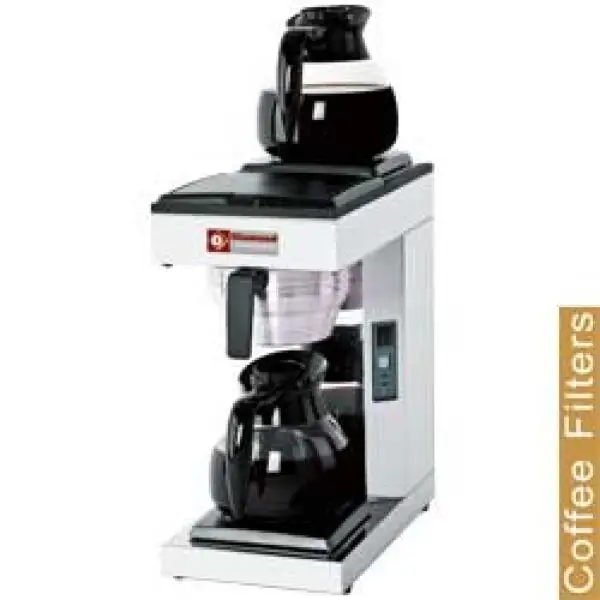 Betrouwbaar Diamond Koffiepercolator PCF-A2-2EME 1 groep 2.4 kW 230V met 2 verwarmplaten 205x360x430 mm