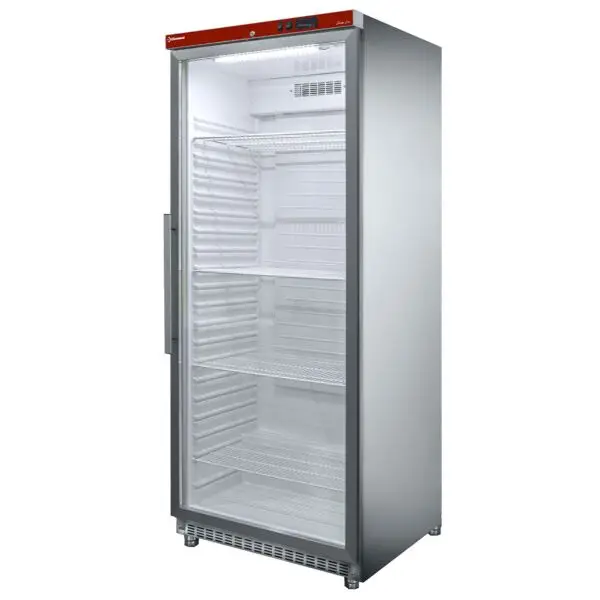 Diamond Koelkast GN 2/1 DIPV600X glazen deur 600L RVS geventileerd Must-Have