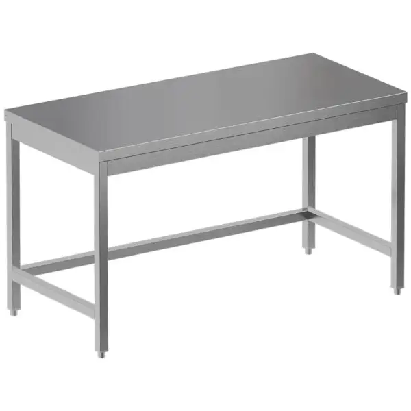 Tijdelijk Beschikbaar Diamond werktafel zonder onderlegger TL1060-SS5 1000x600x850/880 mm rvs AISI 304