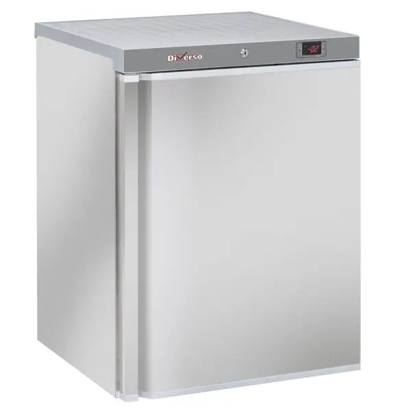 Diamond Geventileerde RVS Koelkast 200L 600x625x853mm 0°+10°C 230V Bestel Nu