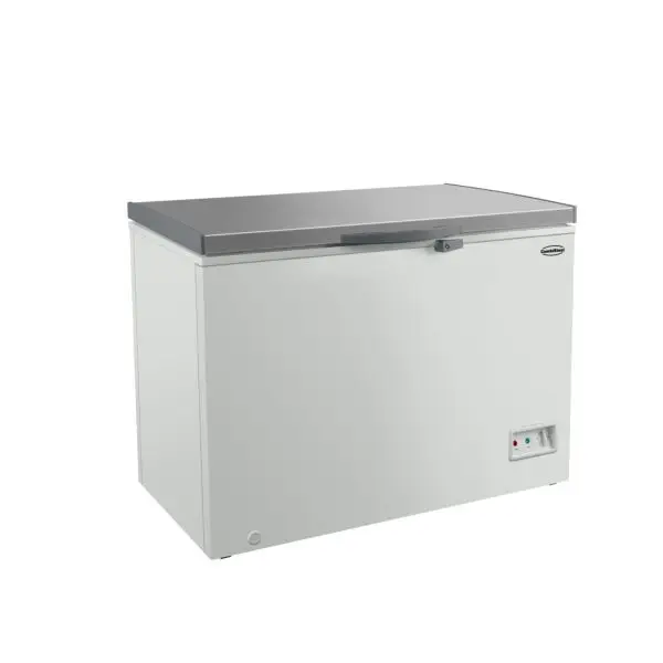 Koopje Combisteel vrieskist staand 302 L RVS deksel statische koeling -18°C