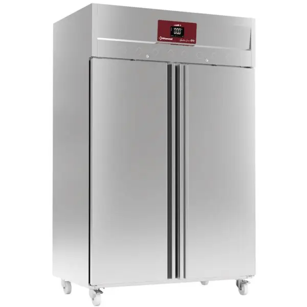 Diamond geventileerde vrieskast IE140/R9-2EME 1400 liter 2 deuren GN 2/1 op wielen -15° tot -25°C 230V Exclusieve Aanbieding