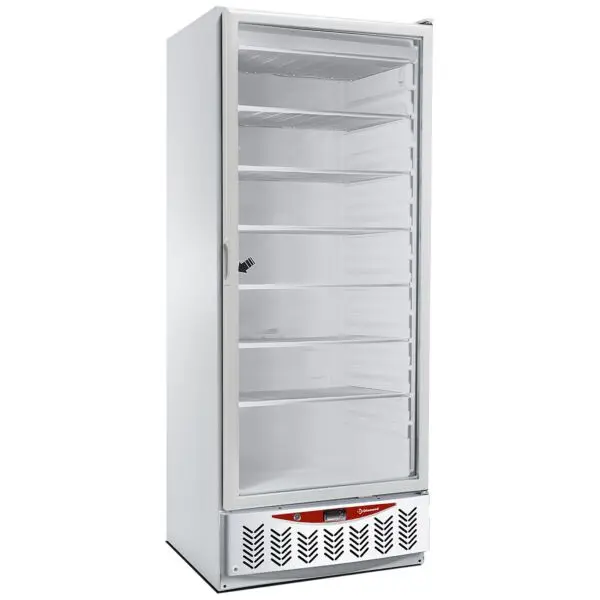 Koop Vandaag Diamond statische vrieskast NFT55-R2G-2EME wit 525L GN2/1+600x400 glazen deur