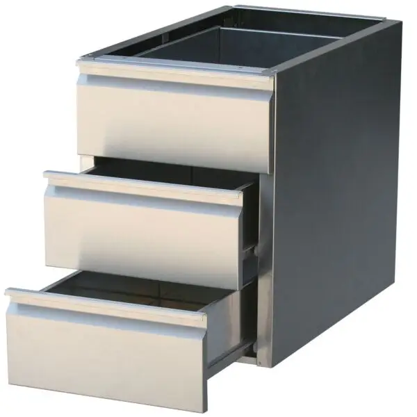 Diamond RVS tafel met benedenplank 400 x 570 x 585 mm Tijdelijk Beschikbaar