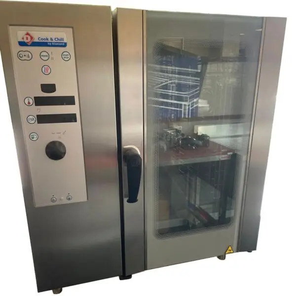 Meest Verkocht Diamond elektrische combi-oven DISDE-10-CL-EXPO, 10x GN1/1, 17,5 kW, 400V, direct stoom en convectie, auto-cleaning