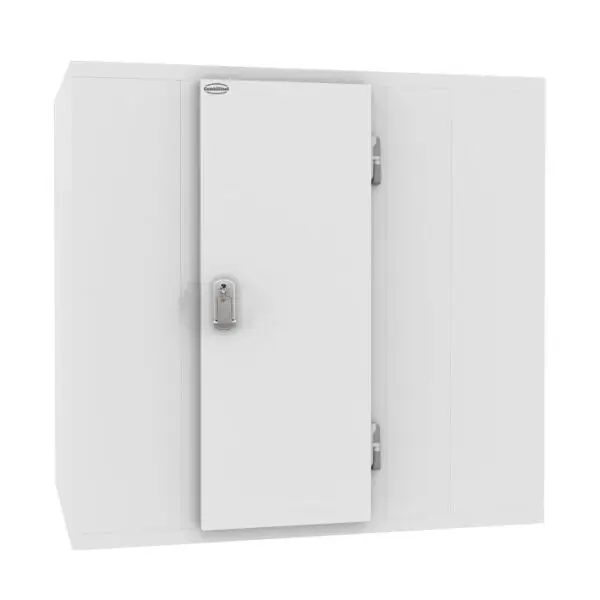 Finale Uitverkoop Combisteel Koel-/vriescel 1960x3160x2200 mm 10,4 m³ 100 mm isolatie RVS vloer horeca opslag