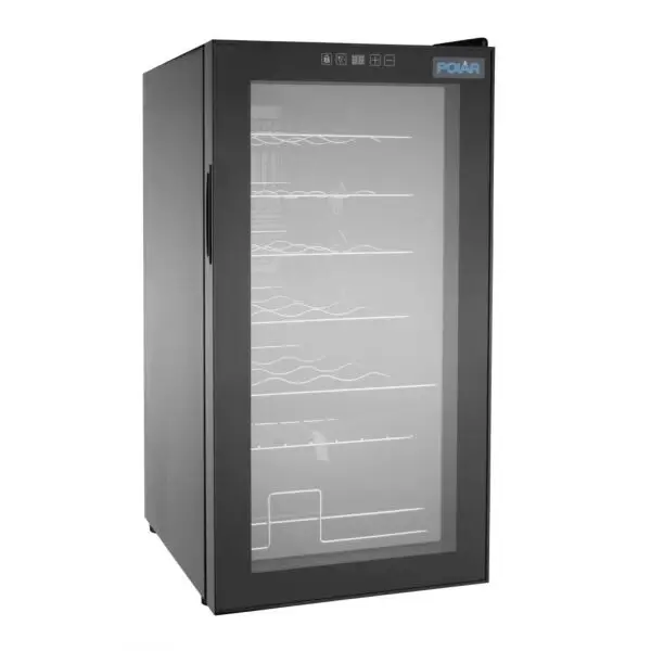 Gastronoble Polar C-Serie Wijnkoeling 28 flessen Zwart 84x43x45 cm Beste Prijs