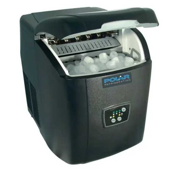 Gastronoble Polar C-Series Eco Ijsmachine 11 kg output handmatig vullen zwart 130W Hete Deal