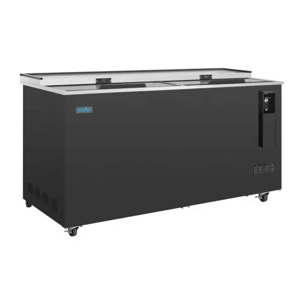 Shop Nu Gastronoble Polar G-Serie Bovenlader Flessenkoeler 417L zwart gelakt staal 88,8x125,5x68,7cm