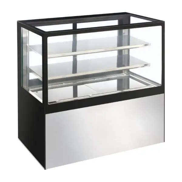 Gastronoble Polar U-Serie Deli Koelvitrine 385L RVS 120x68x120cm 1,09kW LED-verlichting Betrouwbaar