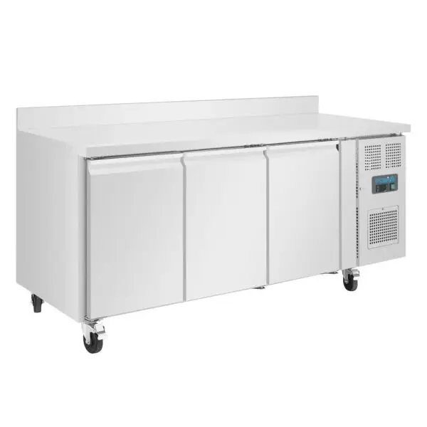 Beperkt Aanbod Gastronoble Polar U-Serie RVS 3-Deurs Vrieswerkbank 417L GN 1/1 96x179,5x70 cm