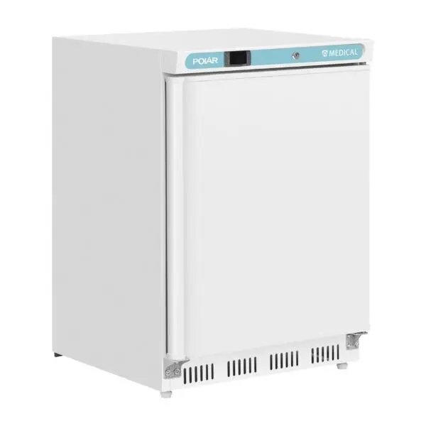 Weekendaanbieding Gastronoble Apotheekkoelkast Polar Medicijnkoeling 128L wit staal +2°C tot +8°C met slot