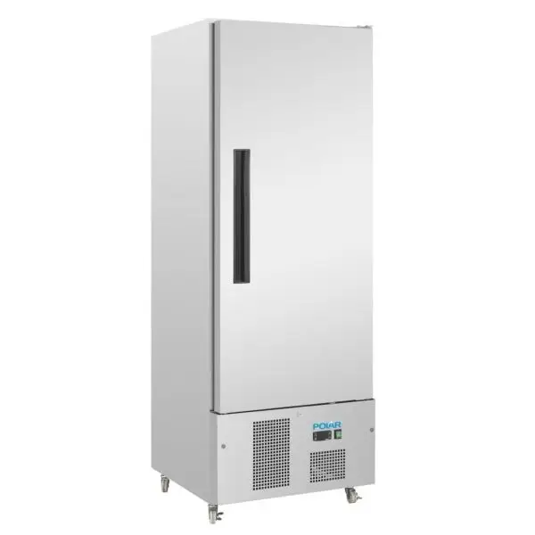 Aanbieding Gastronoble RVS 1-Deurs Slimline Koeling G-Serie 440L 195x68,5x71cm 230V