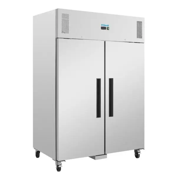 Gastronoble Polar G-Serie RVS 2-Deurs Vriezer 1200L GN 2/1 200x135x82 cm Koopje