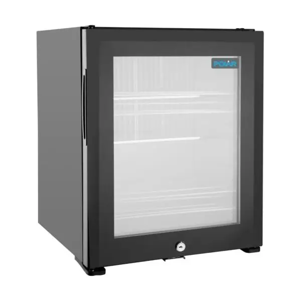 Gastronoble Polar G-Serie Hotelkamer Displaykoeling 29L zwart 50x40,2x42cm 65W Seizoensaanbieding