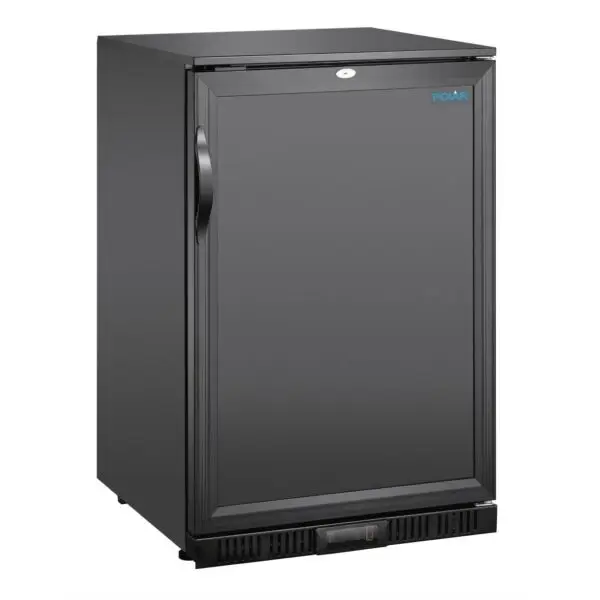 Gastronoble Polar G-Serie laag model barkoeling 128L zwart 85x60x52cm R600a Lage Kosten