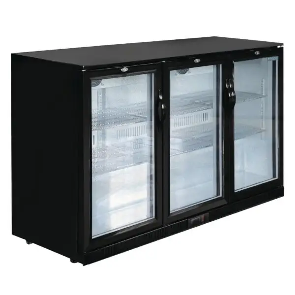 Gastronoble Polar G-Serie Laag Model Barkoeling 320L Klapdeuren Zwart Gelakt Staal Koop Online