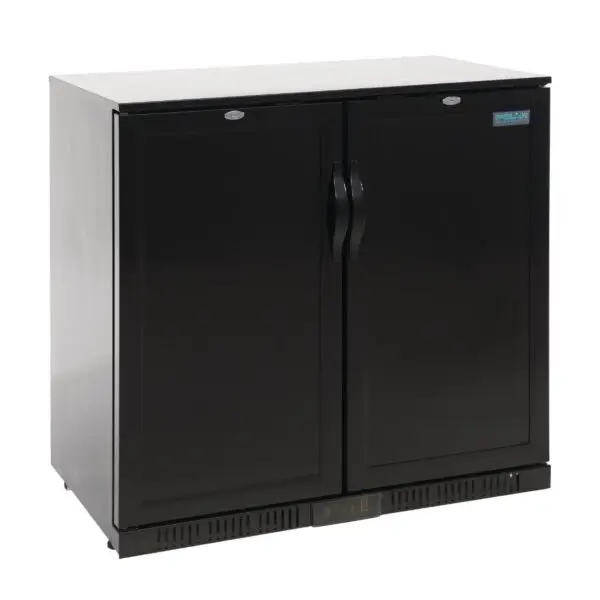 Nieuw Gastronoble Polar G-Serie 2-Deurs Barkoeling 208L Zwart Gelakt Staal 230W