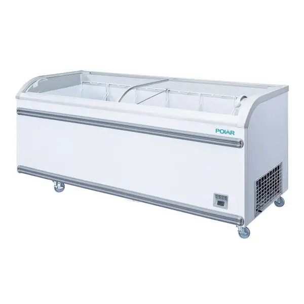 Gastronoble Polar G-Serie Display Vriezer 700L Wit Gelakt Staal -78x200x76cm Finale Uitverkoop
