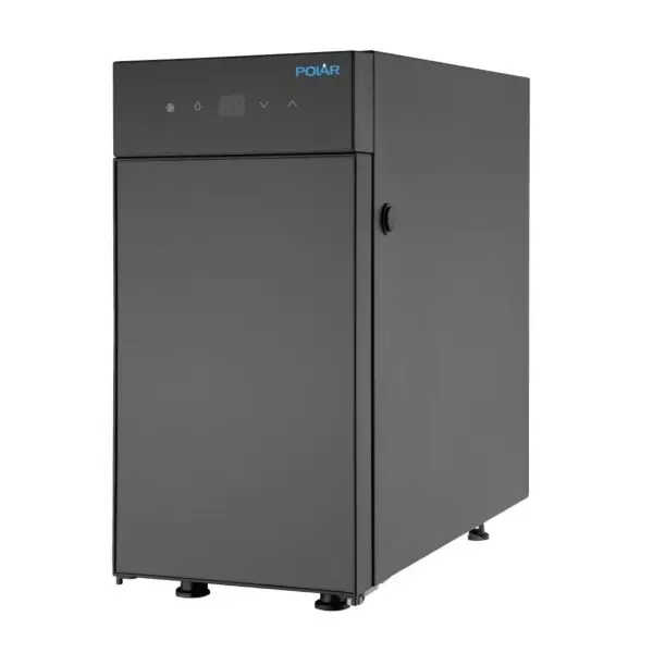 Gastronoble melkkoeler Polar G-Series 4,5L gepoedercoat staal zwart 220-240V Veilige Betaling
