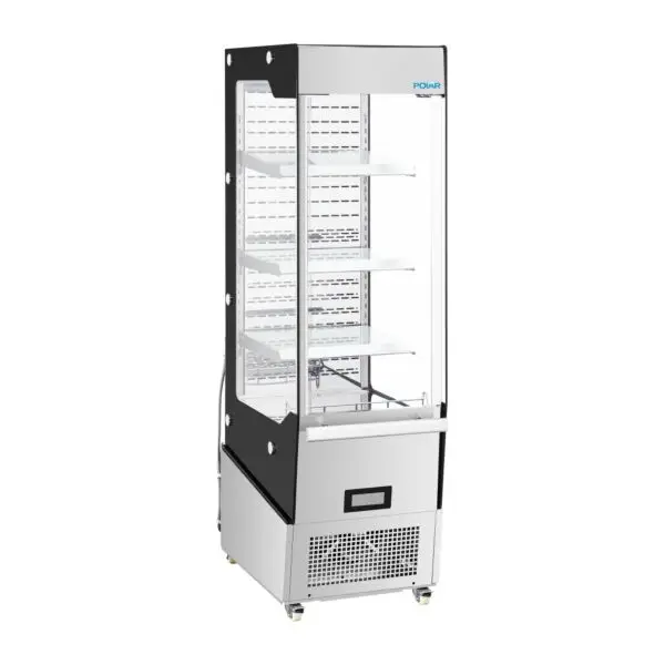 Gastronoble Polar G-Serie Slimline Multideck Displaykoelkast RVS 220L silver 179x51x84cm Nu Kopen