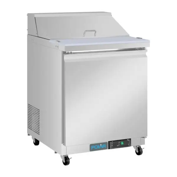 Gastronoble Saladette Polar U-Serie Premium 154L 8x GN 1/6 R290 zilver Shop Nu