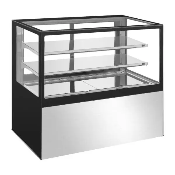 Gastronoble Polar U-Series Delicatessen vitrinekast RVS 485L 120x150x68cm koelvitrine Uitverkoop