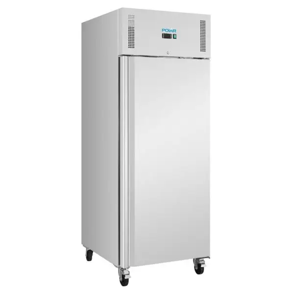 Gastronoble Polar U-Series Staande Enkeldeurs Koelkast/Vriezer 560L RVS 2/1 GN Weekendaanbieding