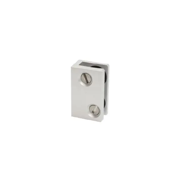 Linum Glasklem 50x19 mm aluminium naturel voor 6-8 mm glas Rechtstreeks Van De Fabrikant