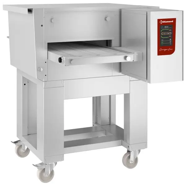 Diamond elektrische tunneloven DIFTEV40-58-NT 980x1300x440/1060 mm 7,9 kW 400-230V 3N 50Hz ventilatie pizza-oven met touchscreen Alleen Vandaag