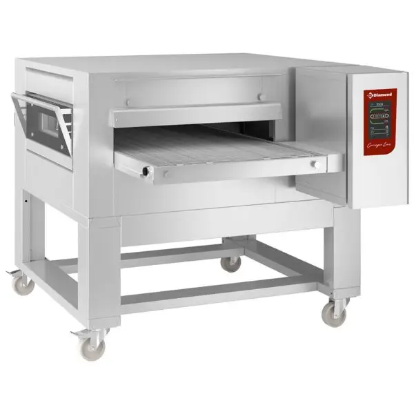 Finale Uitverkoop Diamond Elektrische tunneloven DIFTEV65-110-NT 650x1100 mm 18,5 kW 400V geventileerd voor pizza en bakkerij