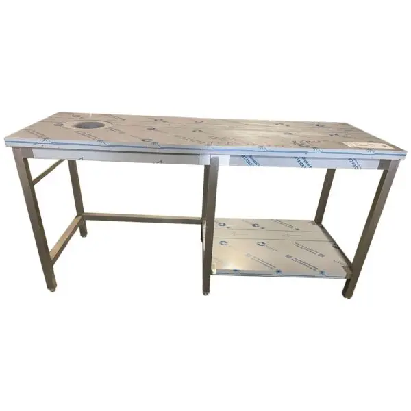Diamond RVS kasttafel TL1871VO 1800x700x900 mm Beperkt Aanbod
