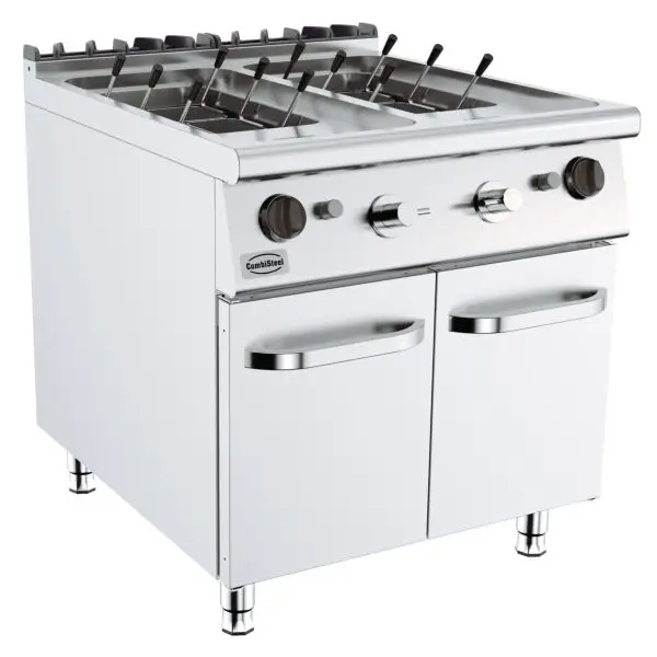 Beste Prijs Combisteel Base 900 Gas Pastakoker 2x 24L 18kW Staand model 800x900x900mm