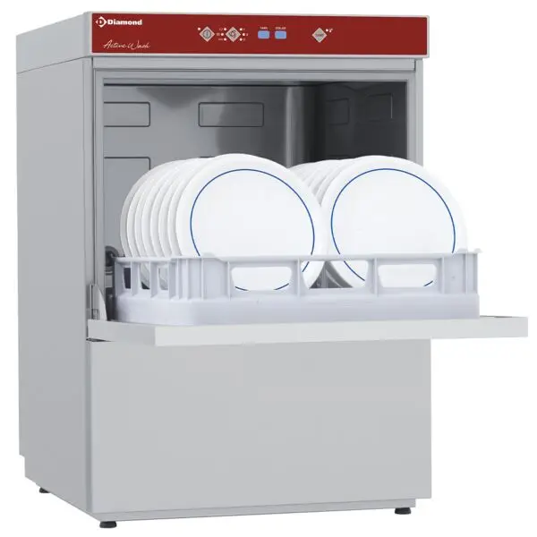 Diamond vaatwasser mand 500x500 mm 230/1N 4,5 kW industriële horeca Flitsaanbieding