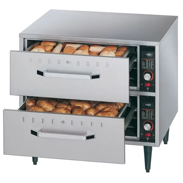 Diamond Warmhoudunit tafelmodel DDW-2-EXPO, 2 laden GN 1/1 150 mm, 0,9 kW, 230V Aanbieding