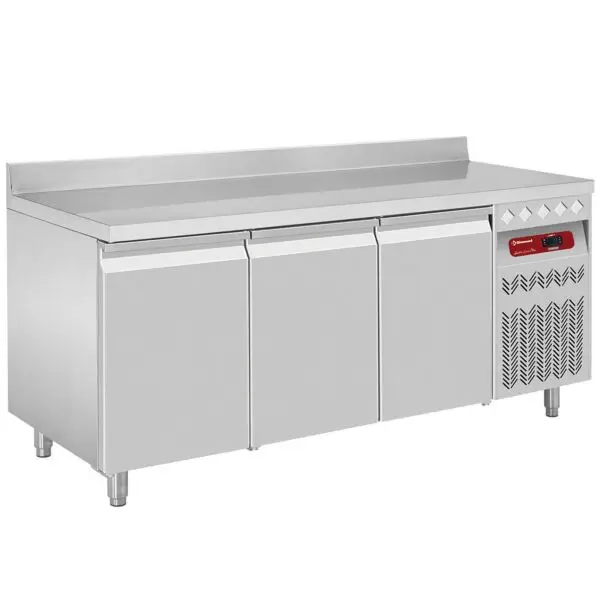 Rechtstreeks Van De Fabrikant Diamond geventileerde wandkoeltafel 3 deuren GN 1/1 1775x700x880/900 mm 405L -2°C/+8°C