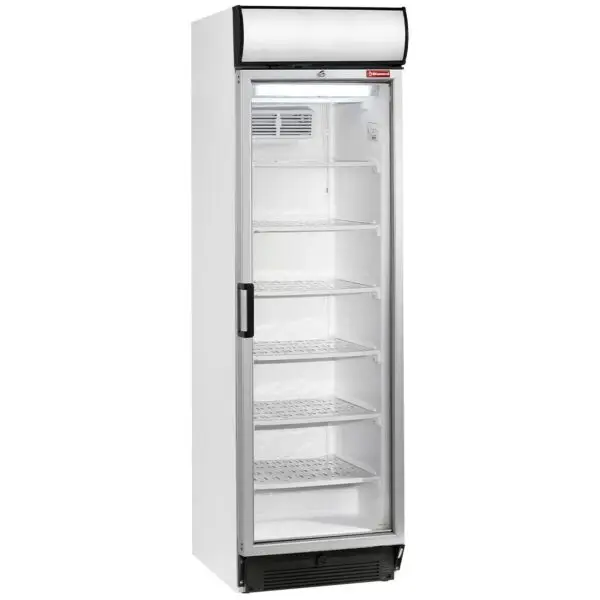 Diamond statische/geventileerde negatieve temperatuur vitrine E38NC/N2 380 liter met lichtbak Premium
