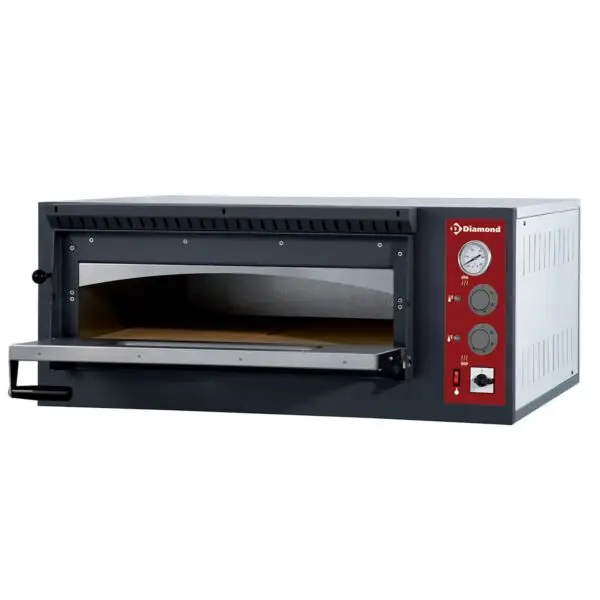 Diamond elektrische pizzaoven 4 pizza's 990x920x380 mm 4,7 kW 400-230V geschikt voor professionele horeca Seizoensaanbieding