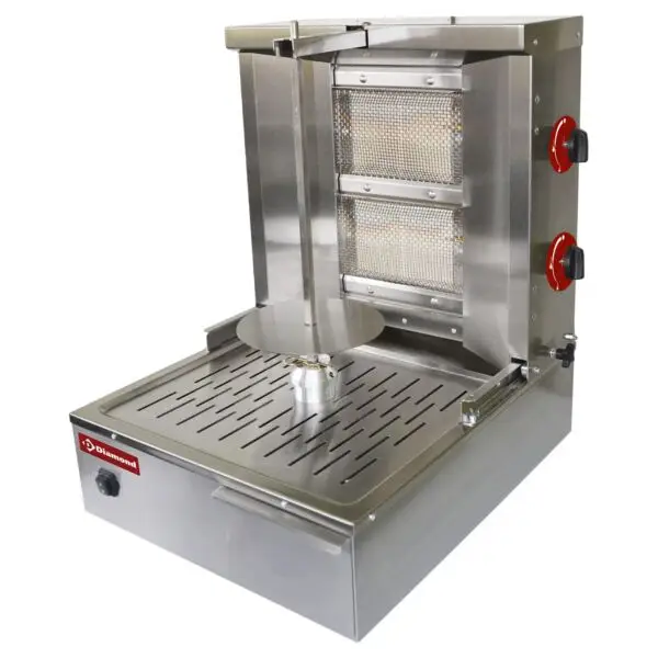 Diamond Gas Gyros Grill G41 580x660x695 mm 6020 kcal/h 230V Actieprijs