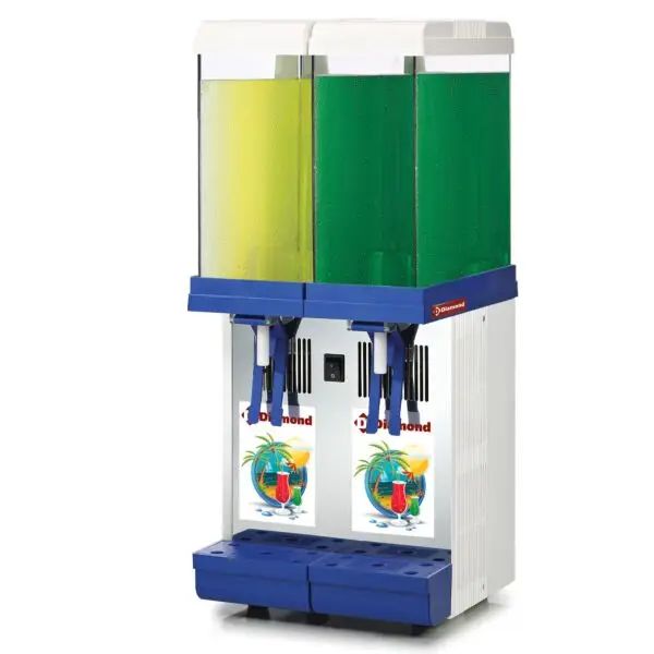 Diamond Drink Dispenser LUKE-2M-LIQ 2x 9 liter koelunit 300x300x690 mm 230V horeca Beperkte Voorraad