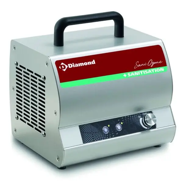 Diamond Ozongenerator DIOZONE-28MT 28g/h AISI 304 roestvrij staal voor ruimteontsmetting tot 360m² Betaalbaar